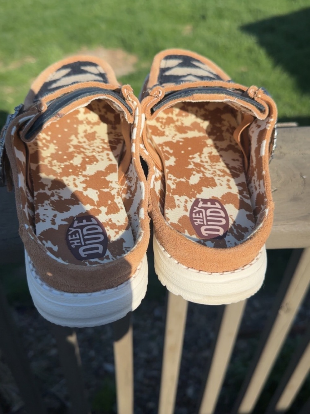 Custom Hey Dudes with Pendleton wool top - Picture 5 of 5
